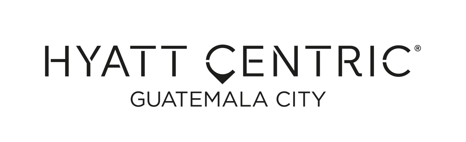 Logo Hyatt Centric Guatemala City - Cliente Propela Studio