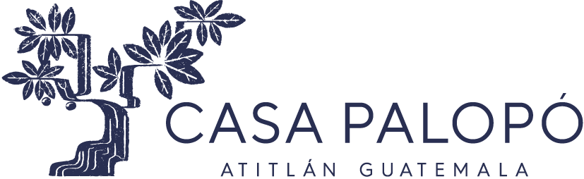 Logo Casa Palopó Hotel Atitlán - Fotografía profesional por Propela Studio